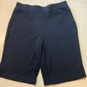 Quaker Factory Cotton Blend Shorts